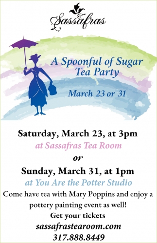 A Spoonful Of Sugar Tea Party Sassafras Tea Room