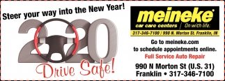 Full Service Auto Repair, Meineke Car Care Center, Franklin, IN