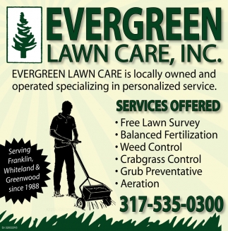 evergreen lawn care